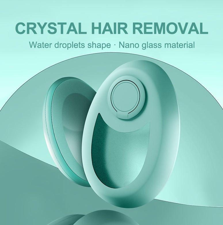 Upgraded Crystal Hair Removal Magic Crystal Hair Eraser For Women And Men Physical Exfoliating Tool Painless Hair Eraser Removal Tool For Legs Back Arms